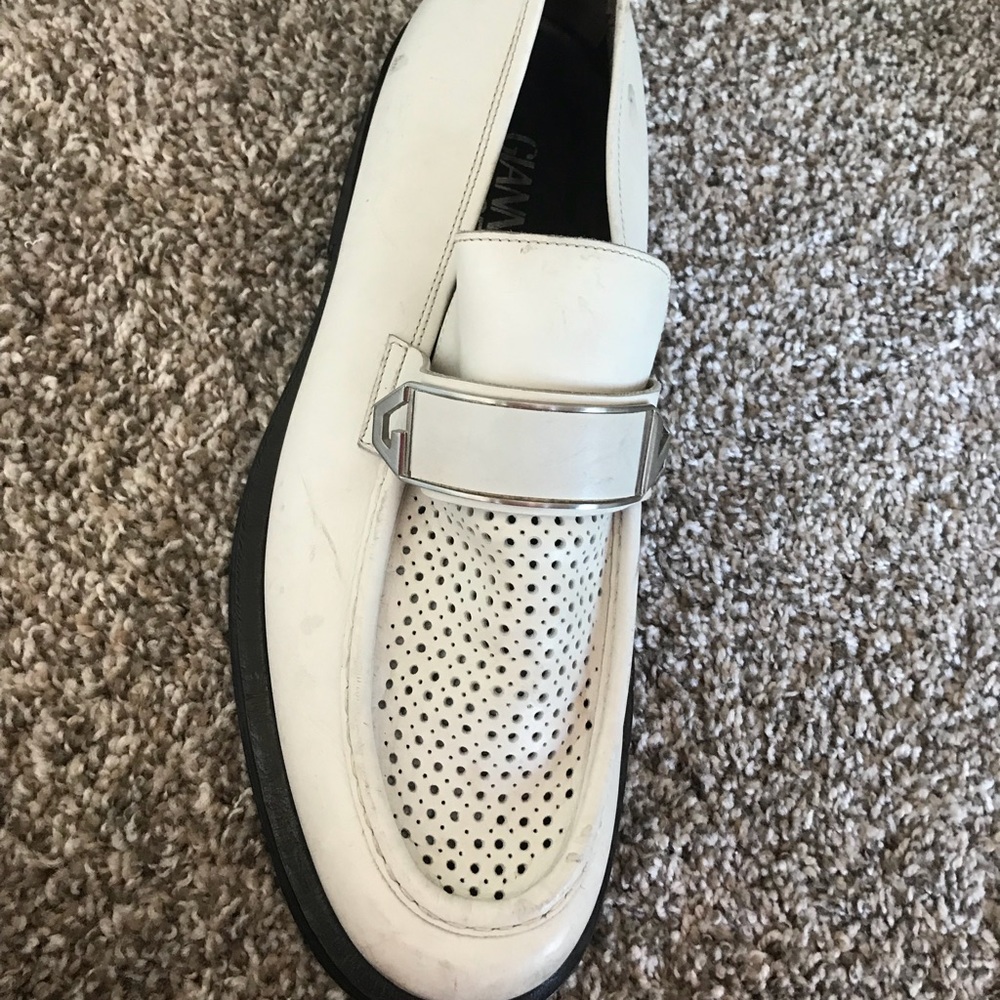 Versace Men’s color Bond Leather Loafers Size 9 - Picture 4 of 8